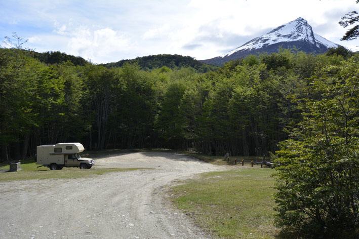 Camping Ensenada im Nationalpark Tierra del Fuego