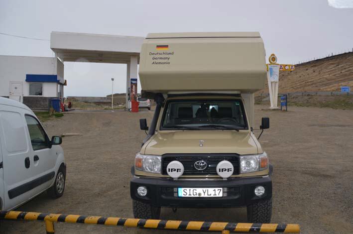 YPF Tankstelle, San Sebastian