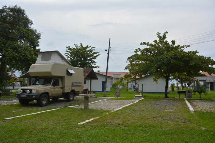 Camping im Forte Marechal Luz