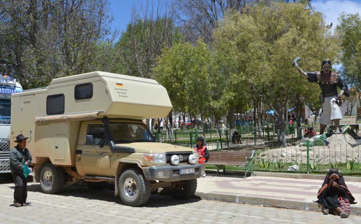 Plaza, Tarabuco/Bolivien