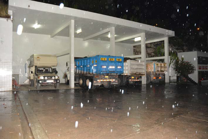 Pecsa-Tankstelle bei Ayacucho/Peru