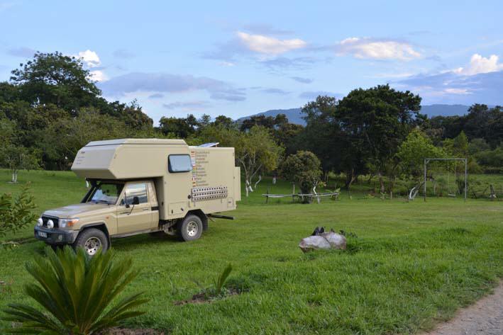 Camping Gamcelat, San Augustin/Kolumbien