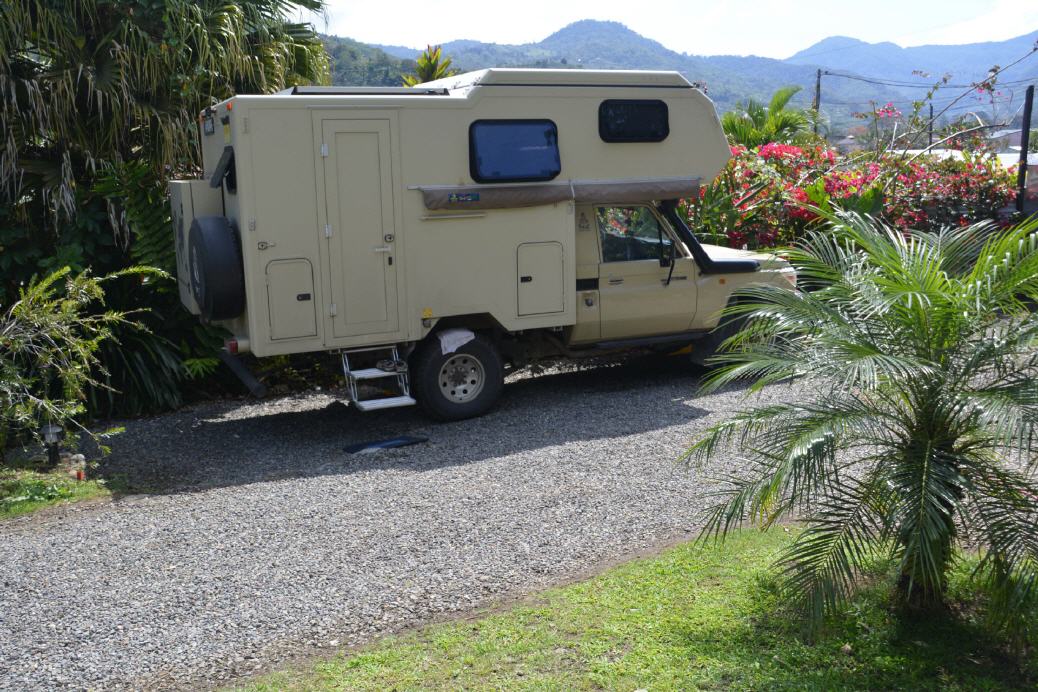 Im privaten Garten, Orosi/Costa Rica