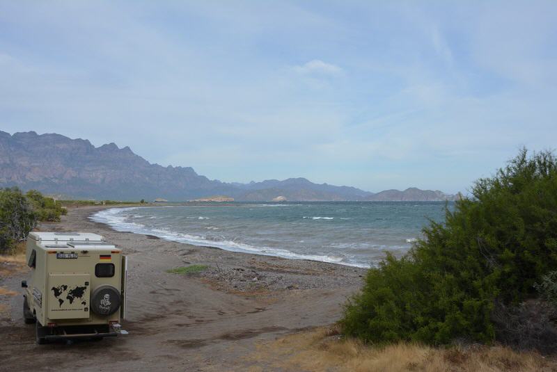 Playa Ligui, Bahia Loreto/Mexiko