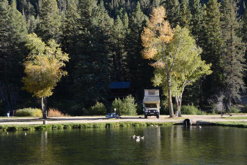 River Ranch Campground, Red River, New Mexico/USA