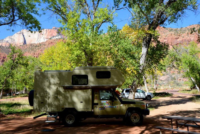 South Campground, Zion Nationalpark, Utah/USA