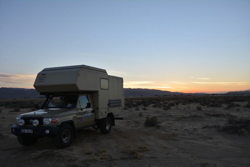 Offroad nördl. Joshua Tree NP, Kalifornien/USA