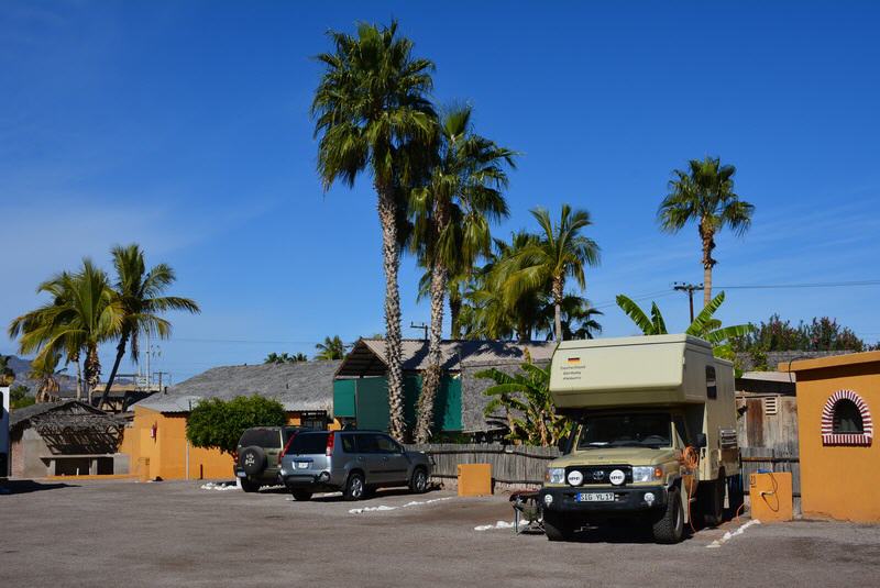 Rivera del Mar RV-Park, Loreto/Mexiko