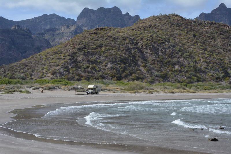 Playa Juncalito, Bahia de Loreto, BCS/Mexiko