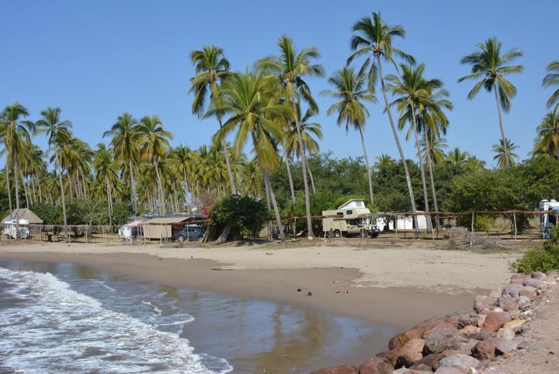 Playa Las Lupitas, Teacapan/Mexiko