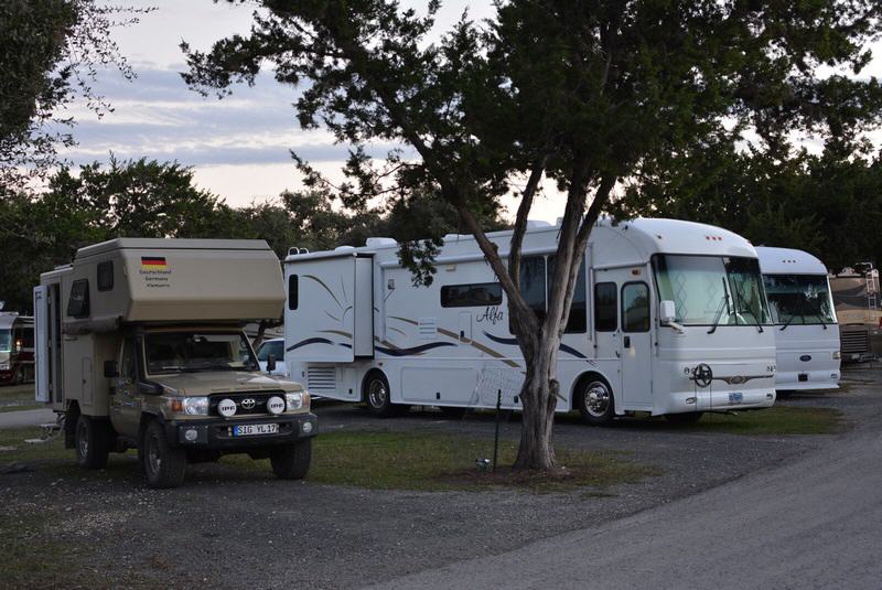 Parkview Riverside RV-Park, Garner SP, Texas/USA