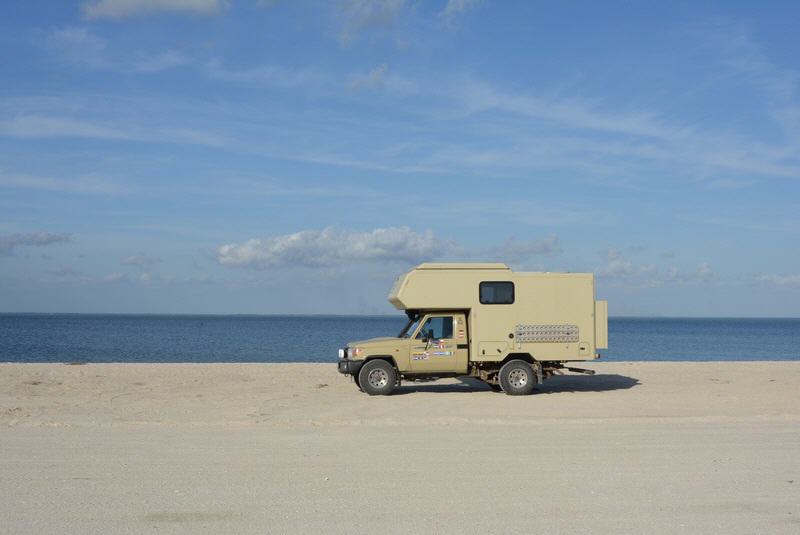 Magnolia Beach, North Ocean Drive, Texas/USA