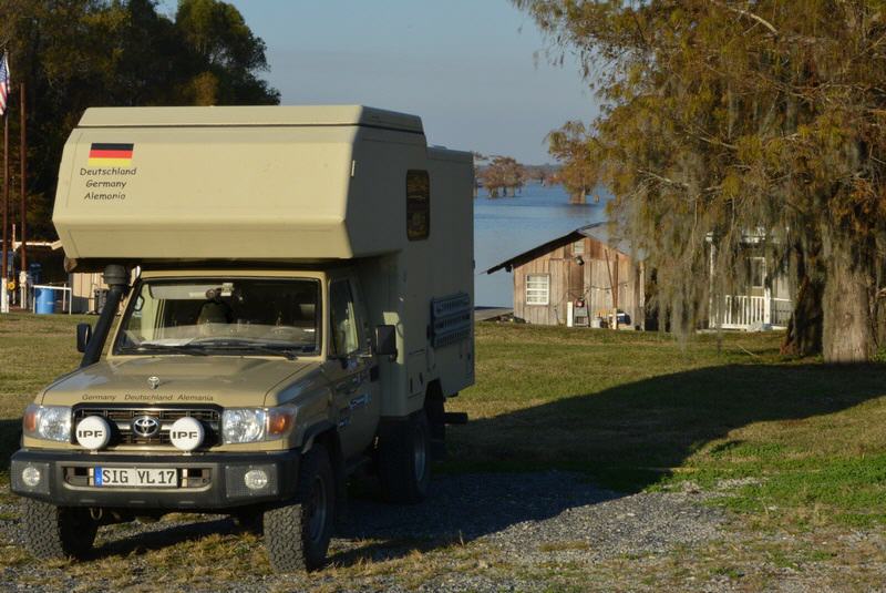 Basin Landing, Henderson Lake, Louisiana/USA