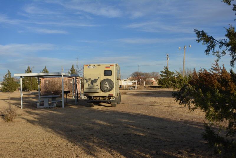 Village Park in San Jon, New Mexico/USA