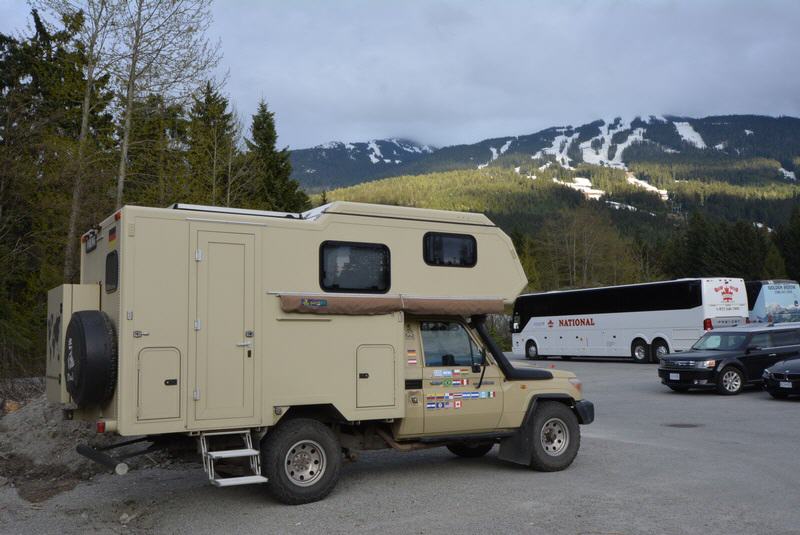 Parking Lot No. 4, Whistler, Brit. Columbia/Kanada