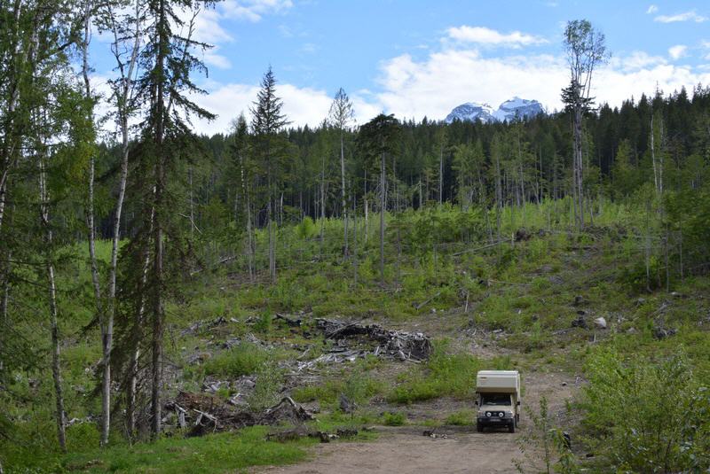 Begbie Falls Road, Upper Arrow Lake, B.C./Kanada