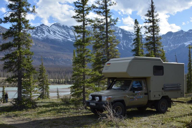 Saskatchewan River, Hwy 11, Alberta/Kanada