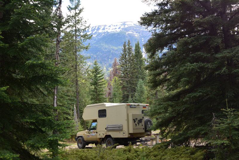 Whistlers Campground, Jasper, Alberta/Kanada