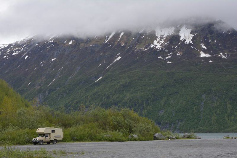 Glacier View Park, Valdez, Alaska/USA