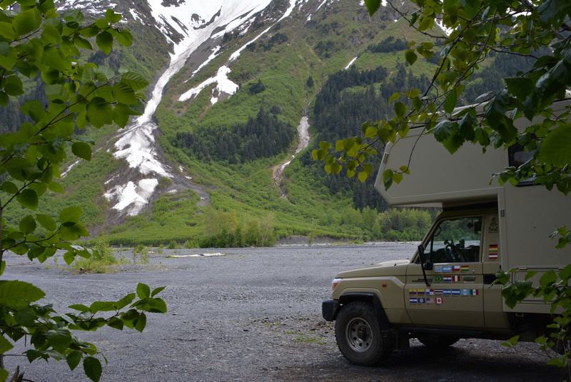 Exit Glacier Road, Seward, Alaska/USA