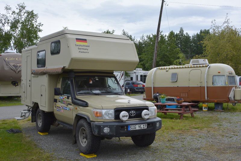 Golden Nugget RV-Park, Anchorage, Alaska/USA