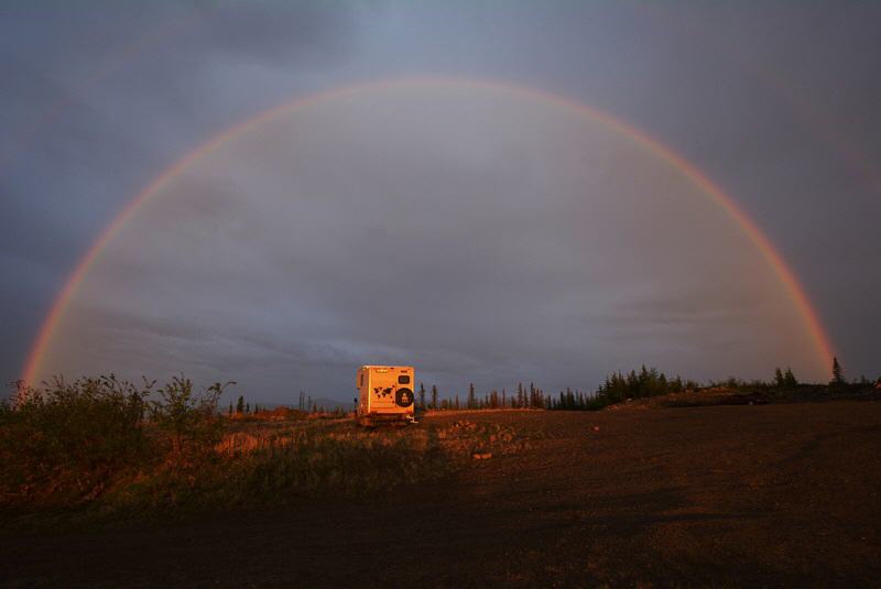 Dempster Highway km 253, Yukon/Kanada