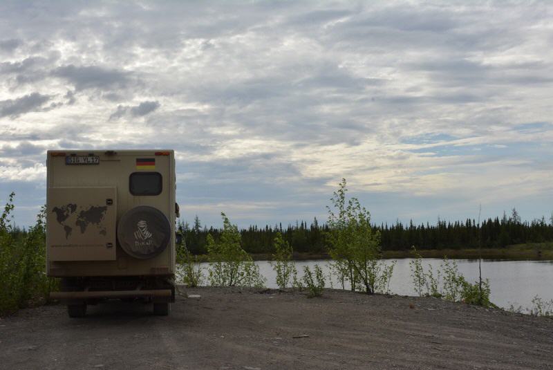 Dempster Highway km 638, Northwest Territ./Kanada