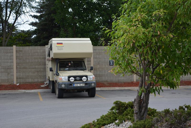 Walmart-Parkplatz, Traverse City, Michigan/USA