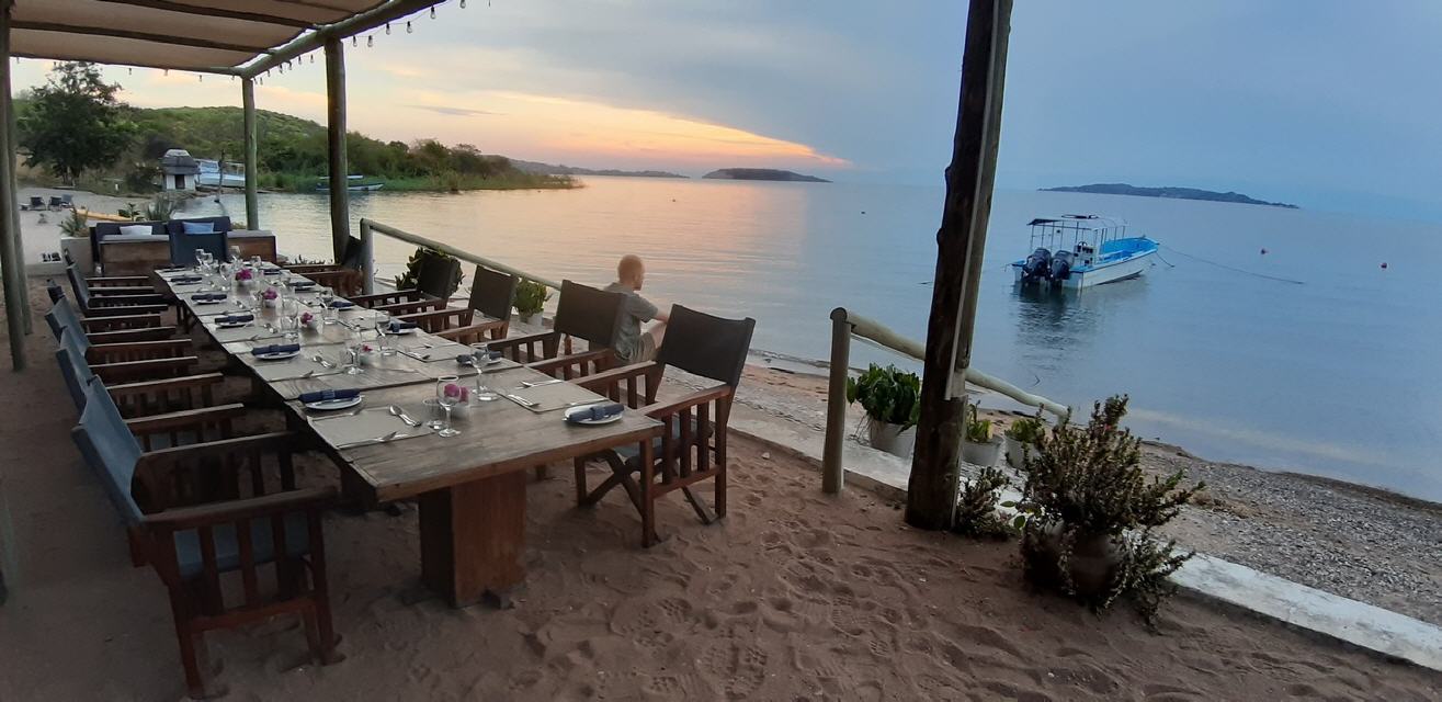 Dinner am Strand