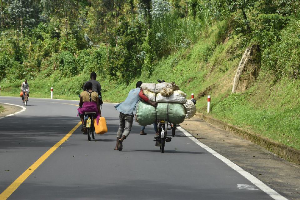 Die "Helden" der Straße: Lastentransport per Fahrrad