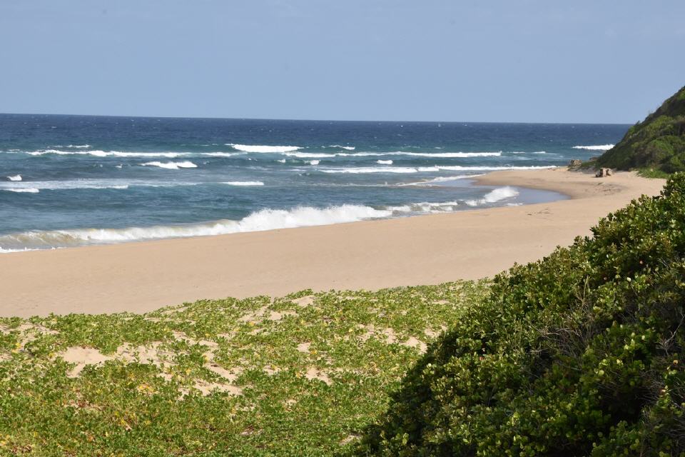 Ein traumhafter Strand an der Kosi Bay.