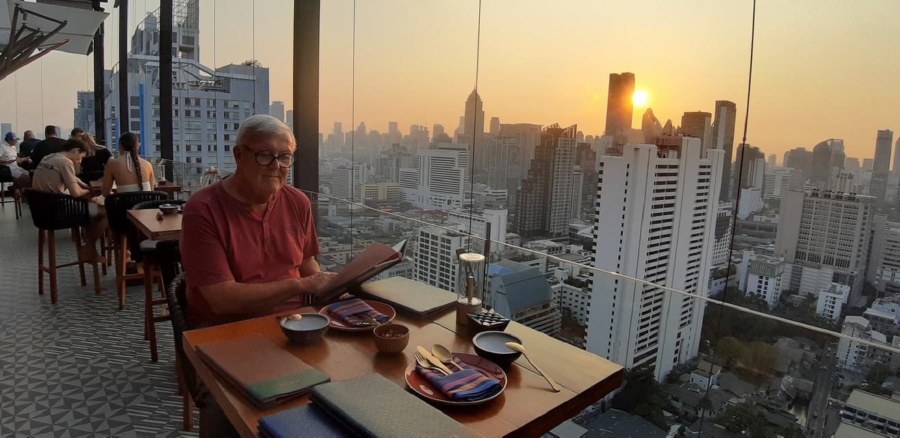 Schöne Skybar in Sukhumvit