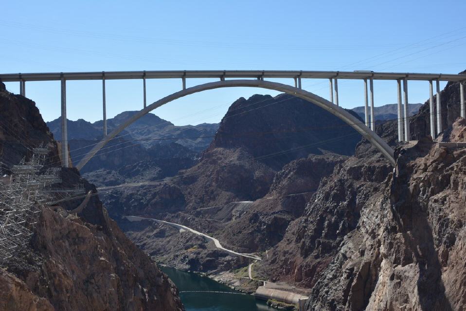 Highway am Hoover Damm