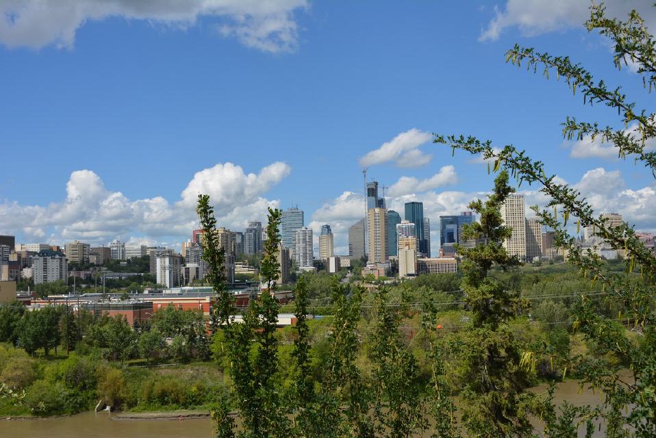 Blick auf Downtown