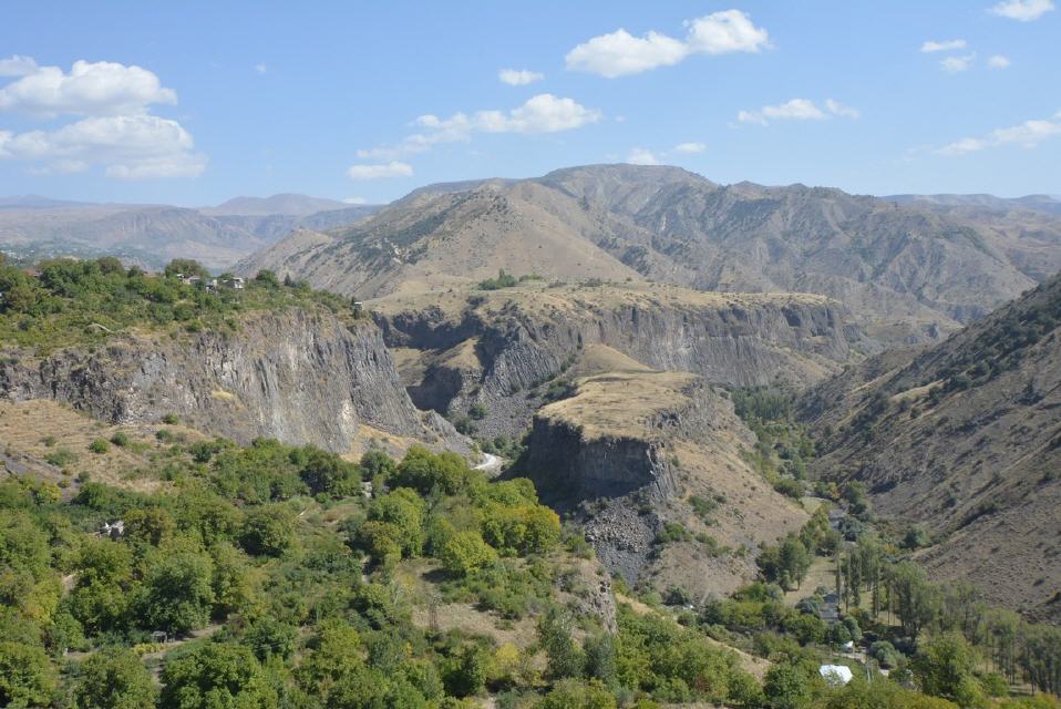 Blick in die Garni Schlucht