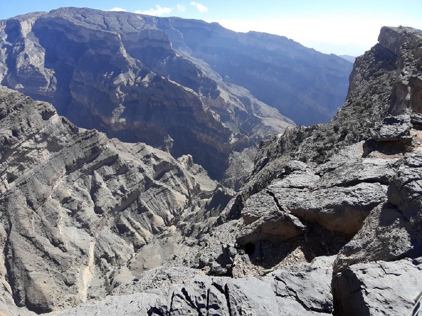 Canyon am Jebel Shams