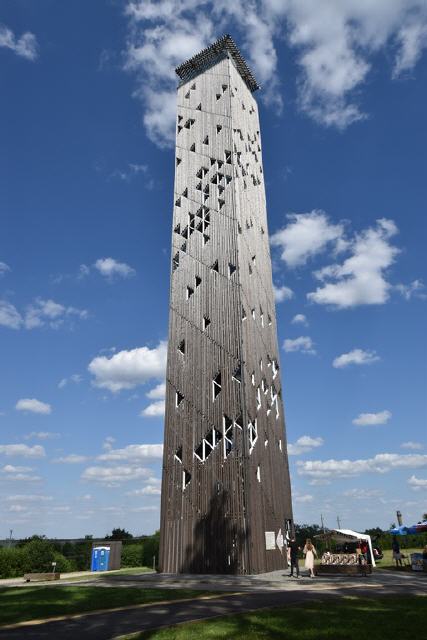 Aussichtsturm: 350 Stufen 