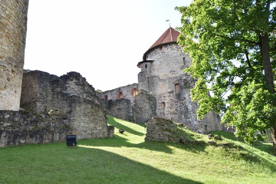 Burgruine in  Cesis