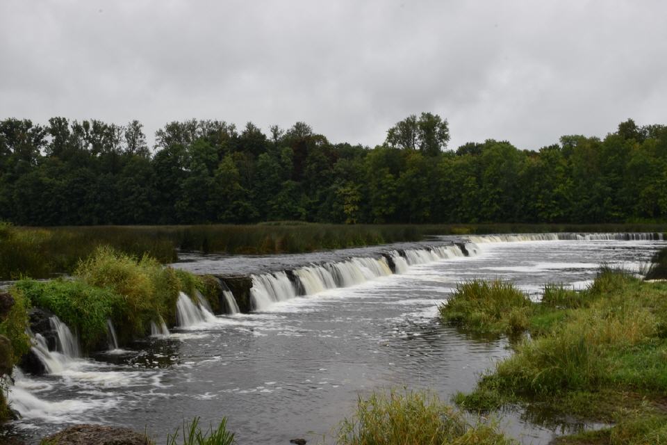 250 Meter breite Stromschnelle