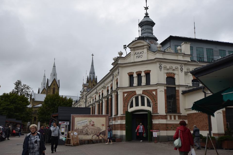 Markthalle in Liepaja