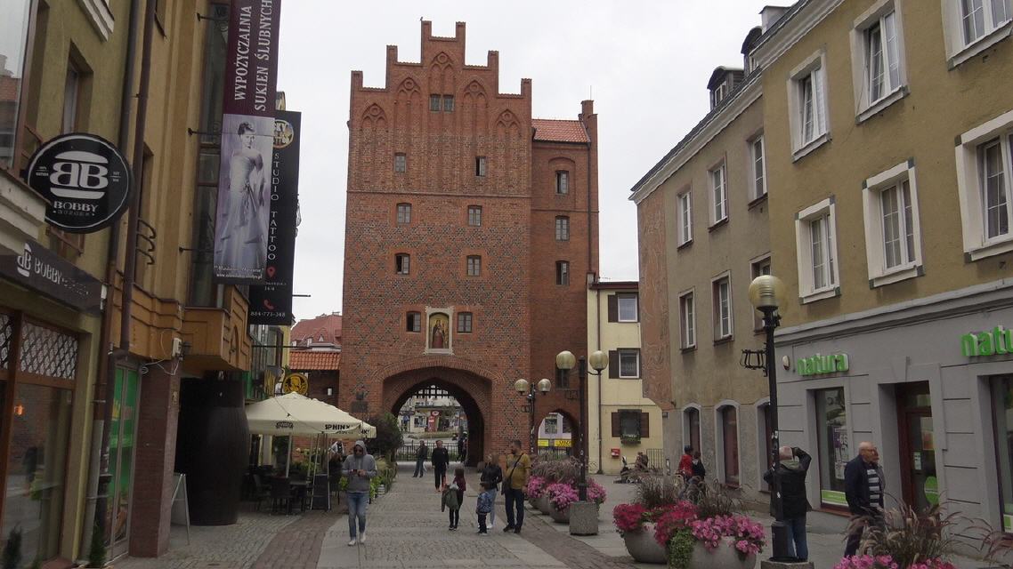 Das Hohe Tor - Zugang zur Altstadt von Allenstein