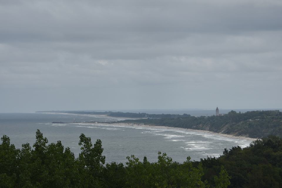 Blick auf die Halbinsel Hela an der Danziger Bucht