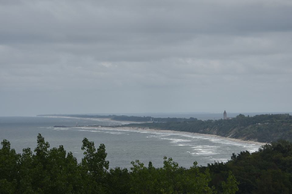 Blick auf die Halbinsel Hela an der Danziger Bucht