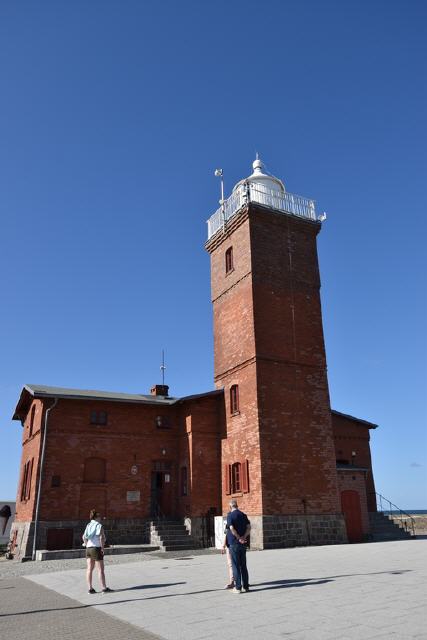 Leuchtturm in Rügenwalde - Mühle & Teewurst finden wir keine! 