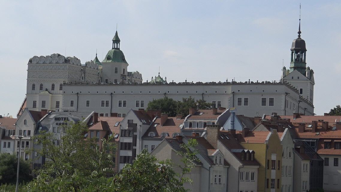 Blick auf Altstadt und Schloss