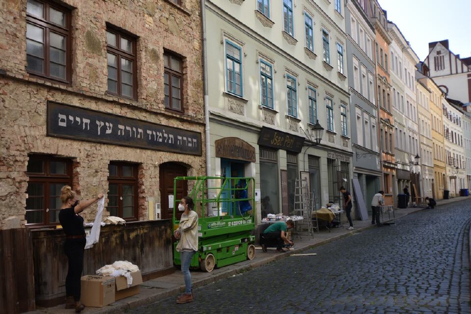 Die Altstadt wird zur Filmkulisse.