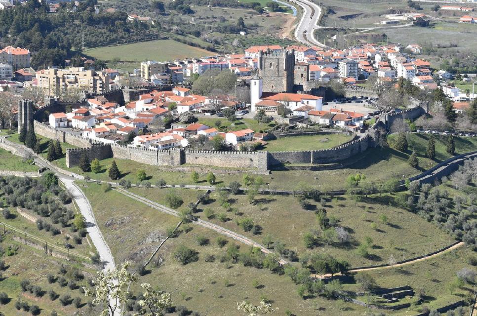 Blick auf die alte Festungsstadt