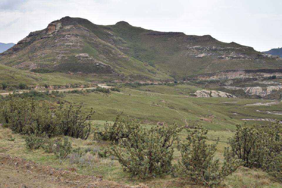 Fahrt zum Qatcha's Nek Pass in Südafrika